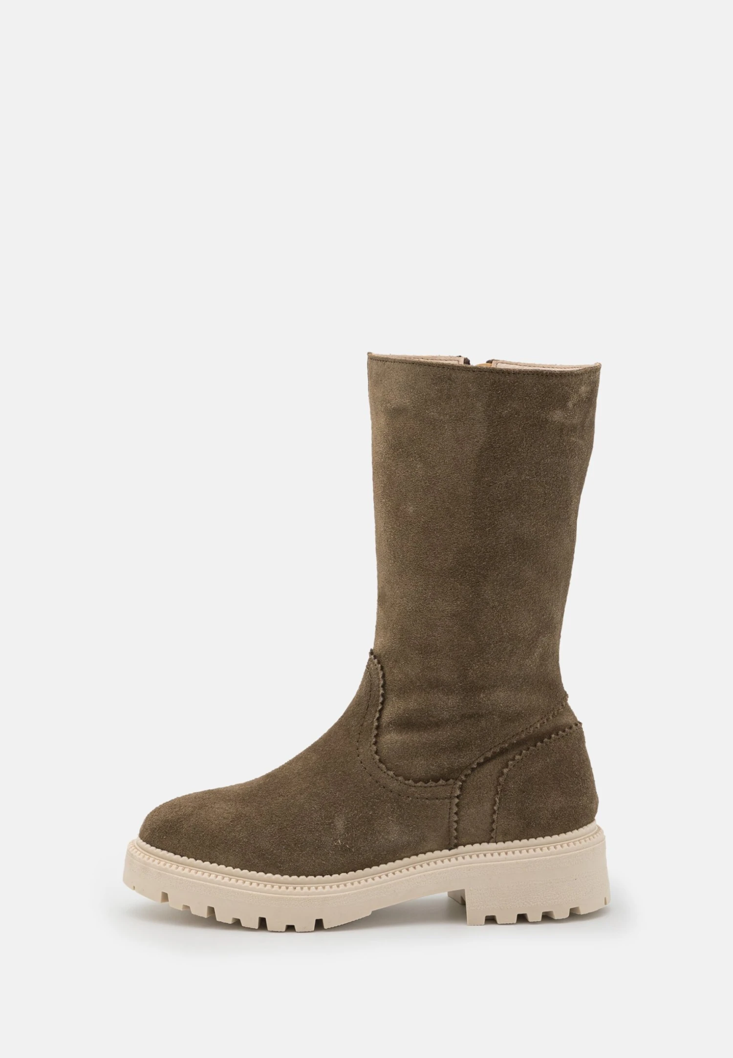 Pier One Leather Winter Boot - Laarzen - Khaki 4 Pier One Leather Winter Boot - Laarzen - Khaki - Afbeelding 2