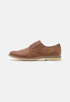 Pier One Unisex - Veterschoenen - Cognac
